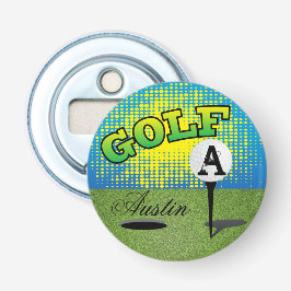 Monogram Golfing Flasköppnare