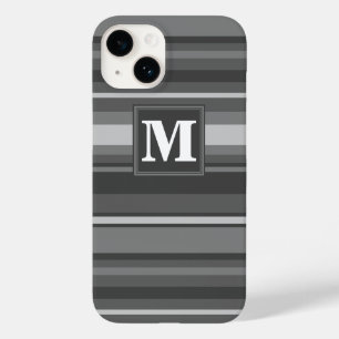 Monogram grått rand