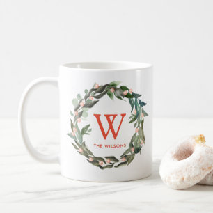 Monogram Greenery Wandejul-Helgdag Kaffemugg