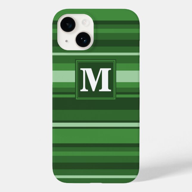 Monogram grönt rand (Baksida)