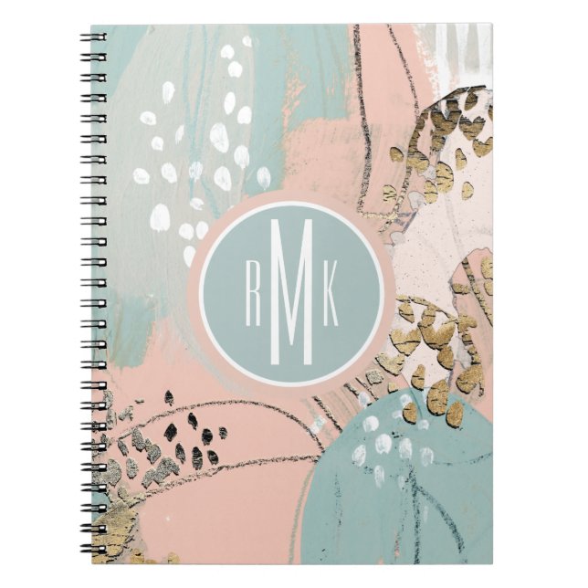 Monogram |  & GULD I Anteckningsbok (Framsidan)