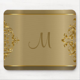 Monogram Guld Orante-design Musmatta