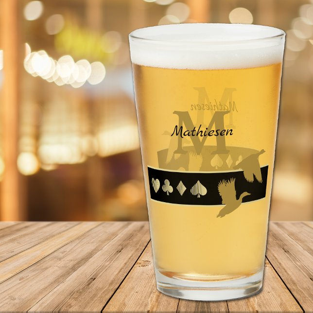 Monogram Guld Silhouette Flies Ankor Glaskopp (Skapare uppladdad)