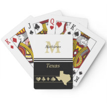 Monogram Guld Silhouette Texas