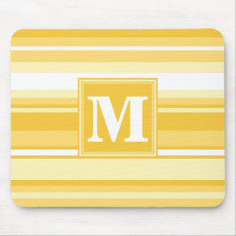 Monogram gult rand musmatta