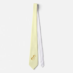 Monogram Gult Tie Slips