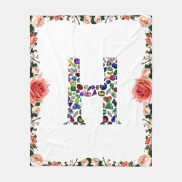 Monogram H Fleecefilt