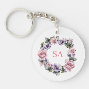 Monogram Hand-Payed Garlands of Flowers