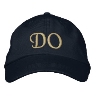 MONOGRAM HATS BRODERAD KEPS