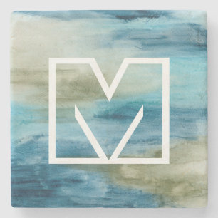 Monogram Havsflöde II Stenunderlägg