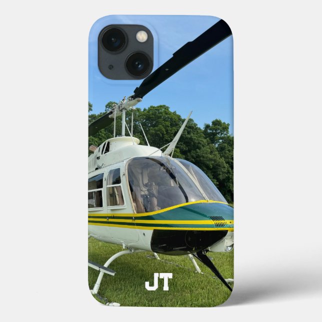 Monogram Helikopter Foto, Cool & Stylish Aviation (Baksida)