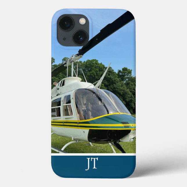 Monogram Helikopter Foto, Cool & Stylish Aviation (Baksida)