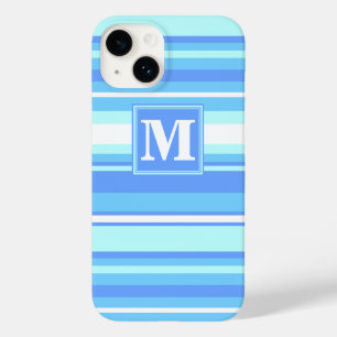 Monogram himlar blue rand