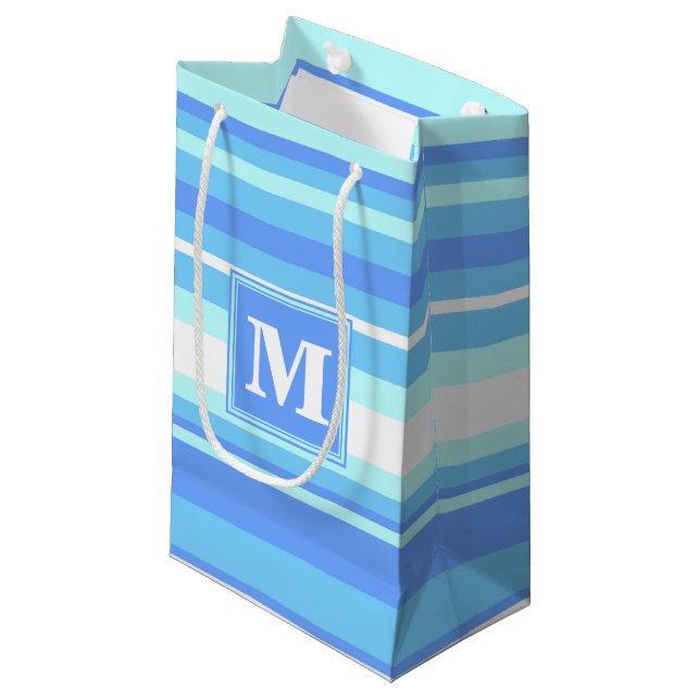 Monogram himlar blue rand (Framsidan Vinklad)