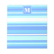 Monogram himlar blue rand
