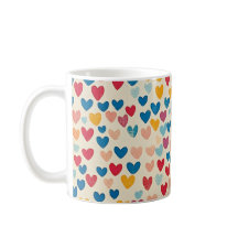 Monogram, hjärtgåva, färgstark, modern, Anpassning