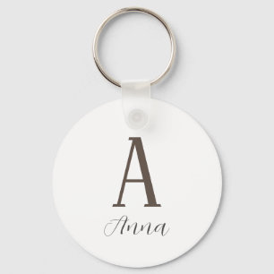 Monogram höstvib nyckelring