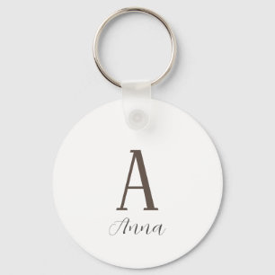 Monogram höstvib nyckelring