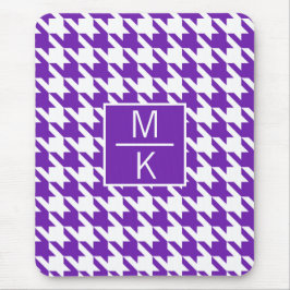 Monogram Houndstooth Lila GL Splitter Musmatta