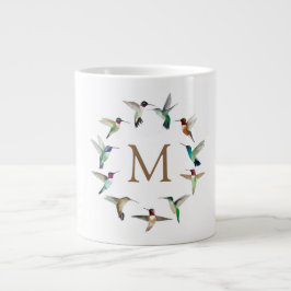 Monogram Hummingbird Jumbo Mugg