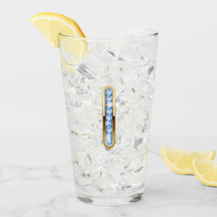 Monogram I - 16 oz glas