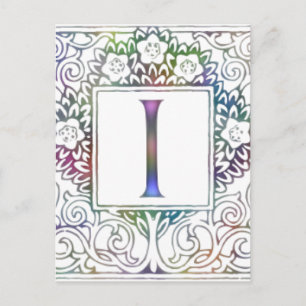 Monogram I Vykort