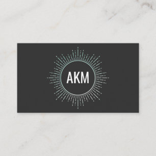 Monogram Illumination Inslag Visitkort
