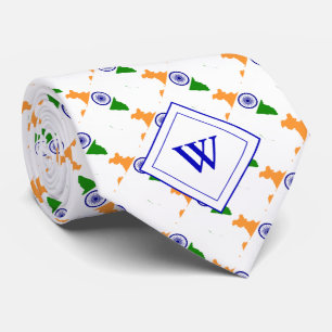 Monogram INDIAN-FLAGGA i Indien Slips