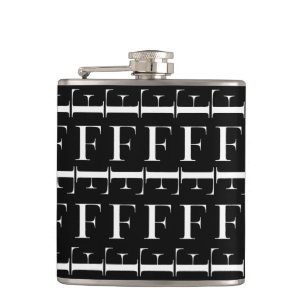 Monogram Initial Brev F Fickplunta