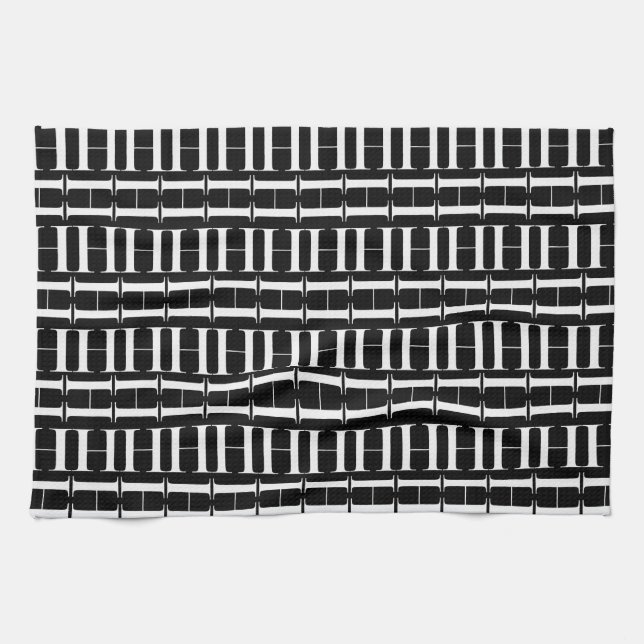 Monogram Initial Brev H Kökshandduk (Horisontell)