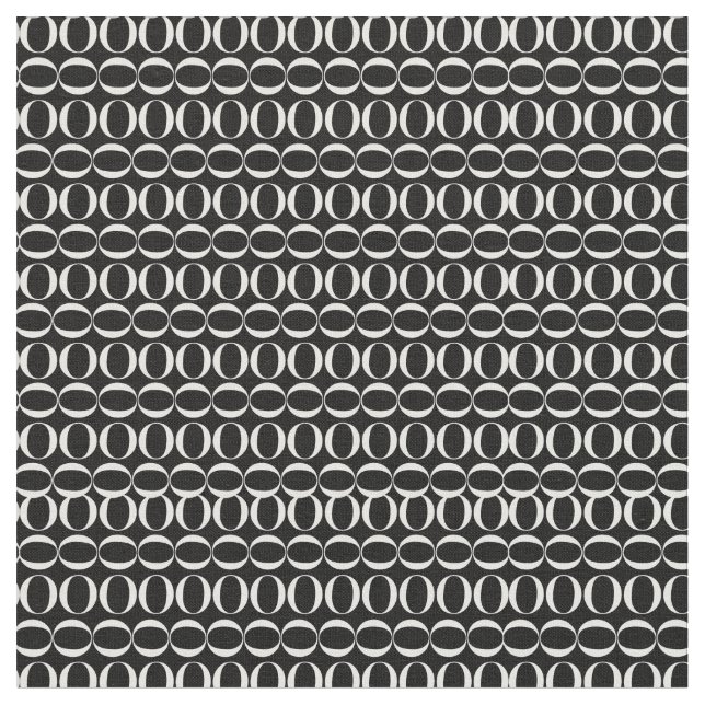 Monogram Initial Brev O Tyg (Närbild)