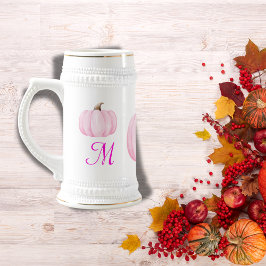 Monogram Initial med Rosa Pumpkin | Sejdel