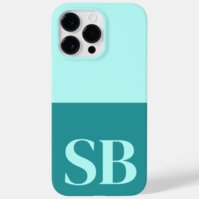 Monogram initial minimalist stilfull Case-Mate iPh (Baksida)