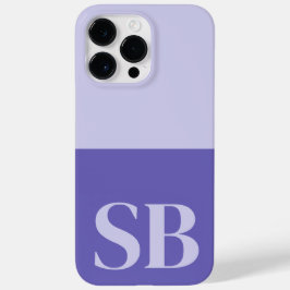 Monogram initial minimalistisk stilfull Case-Mate