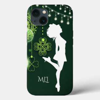 Monogram Irish Dance Celtic Klöver och Ljus