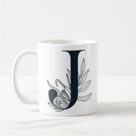 Monogram J Inledande kaffe Mugg