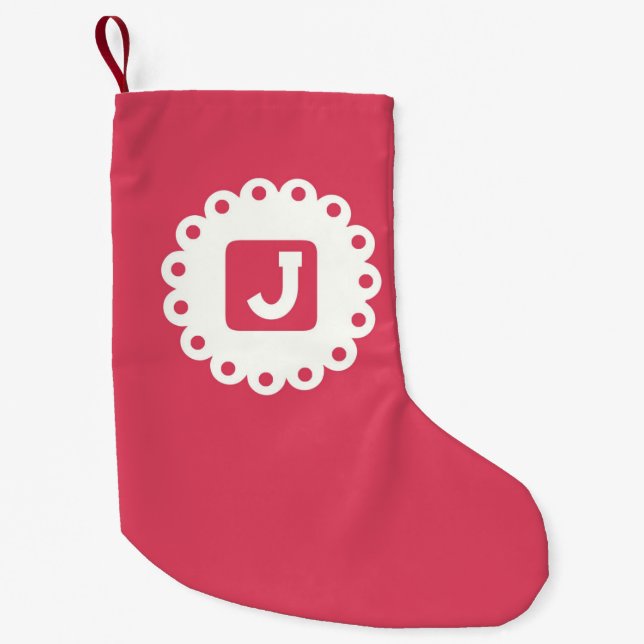MONOGRAM ’J’ LITEN JULSTRUMPA (Framsidan)