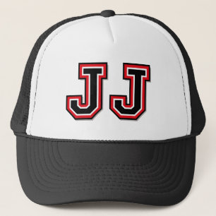 Monogram "JJ ", Keps