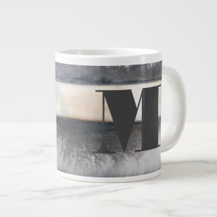 Monogram Jord och rök I Jumbo Mugg