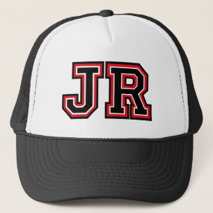 Monogram 'JR' Truckerkeps
