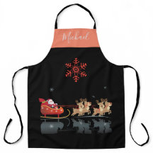 Monogram jul och Gott nytt år! Gifts Santa