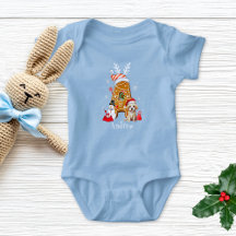 Monogram jultomten Gingerbröd Brev A Boy