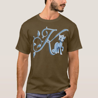 Monogram K Anpassningsbar Unicorn T Shirt