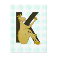 Monogram K Flexibel Personlig av hästar