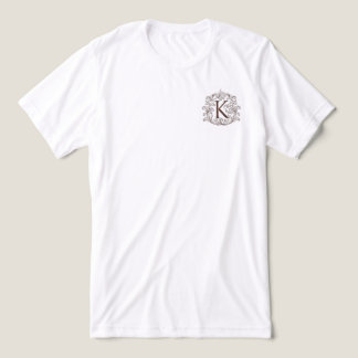 Monogram K White T Shirt