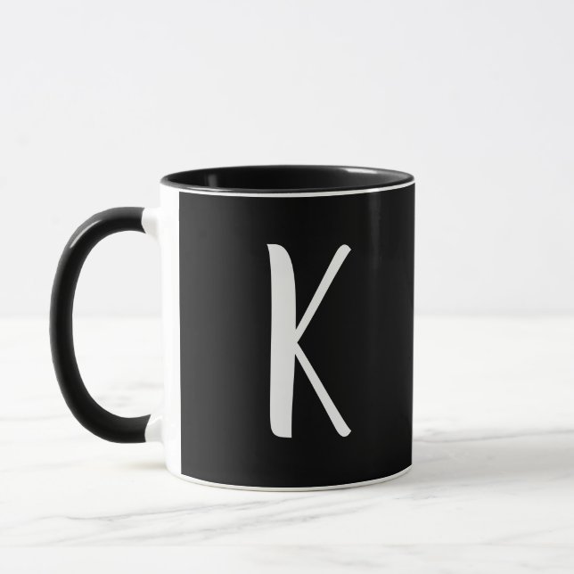 MONOGRAM KAFFEKOPP SCRIPT (Vänster)