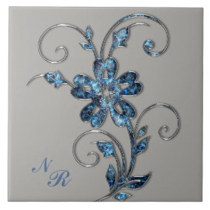 MONOGRAM KAKELPLATTA