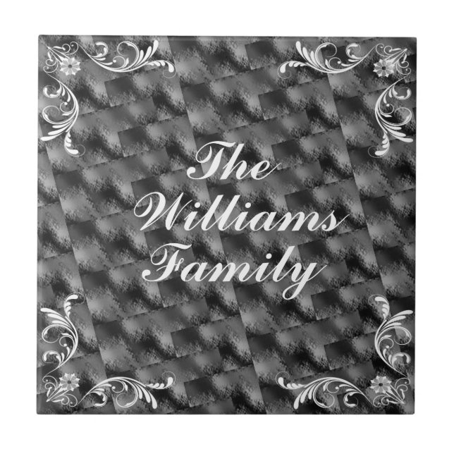 MONOGRAM KAKELPLATTA (Framsidan)