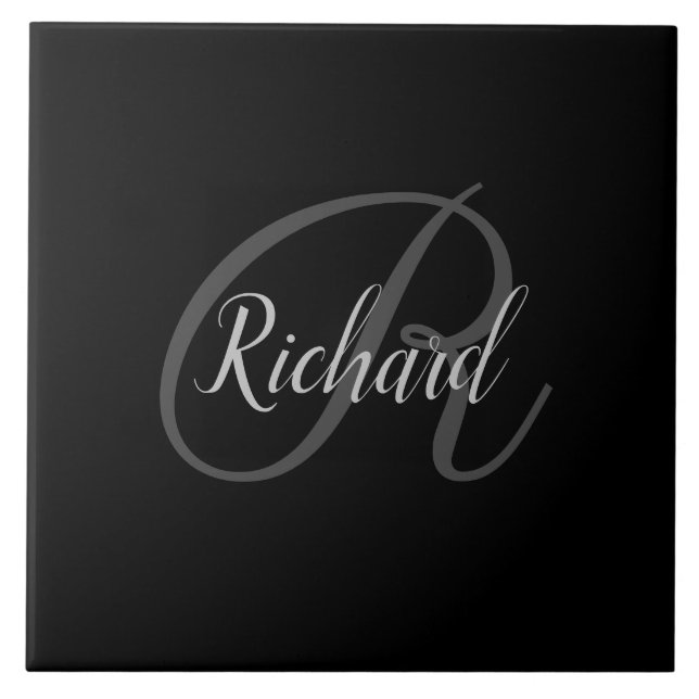 Monogram Kakelplatta (Framsidan)