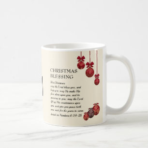 Monogram KAN FÅ LORD BLESS DIG Jul Kaffemugg